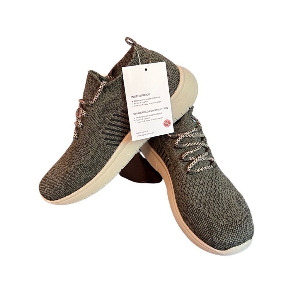 Aqua College Kora Sneakers- Olive- Various Sizes NIB